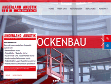 Tablet Screenshot of angerland-akustik.de